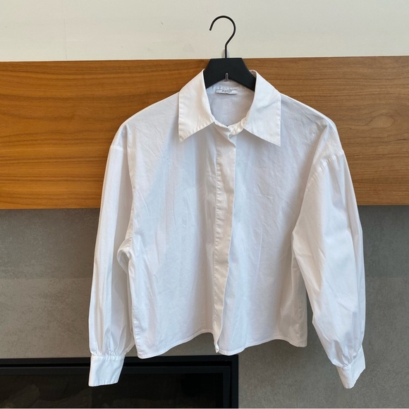 Peserico Women’s White Shirt, Size IT 40/ US 4 - Picture 3 of 13